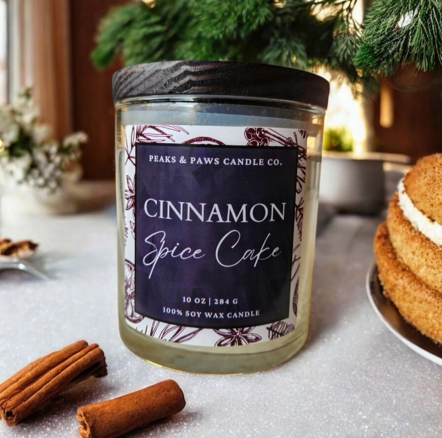 Cinnamon Spice Cake Soy Candle