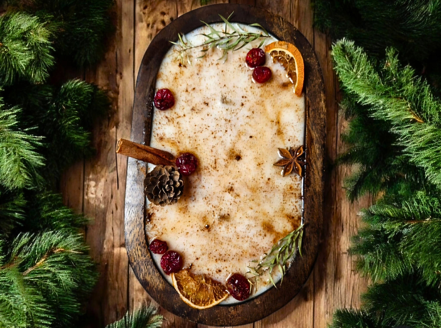 Large Simmer Pot Candle (Dough Bowl)