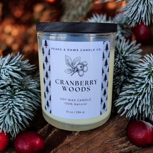 Cranberry Woods Soy Candle