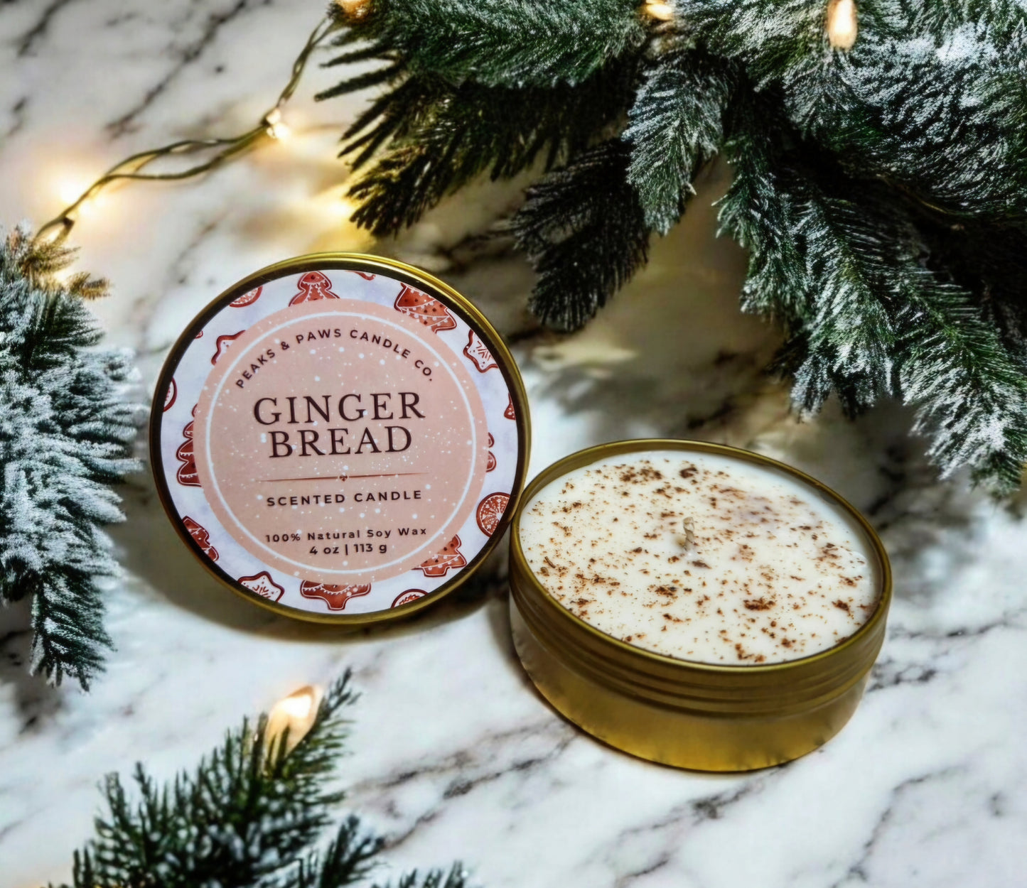 Gingerbread Soy Candle